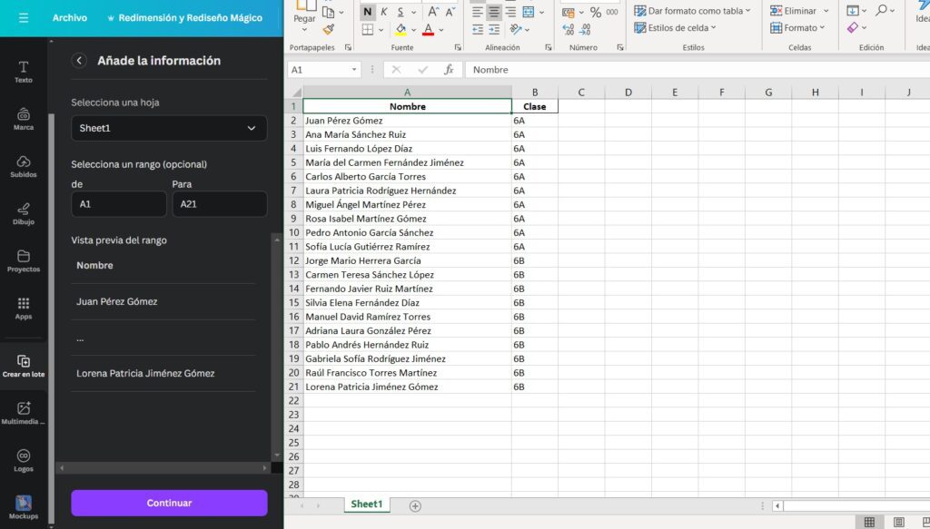 Subir el archivo con los datos o pega los datos