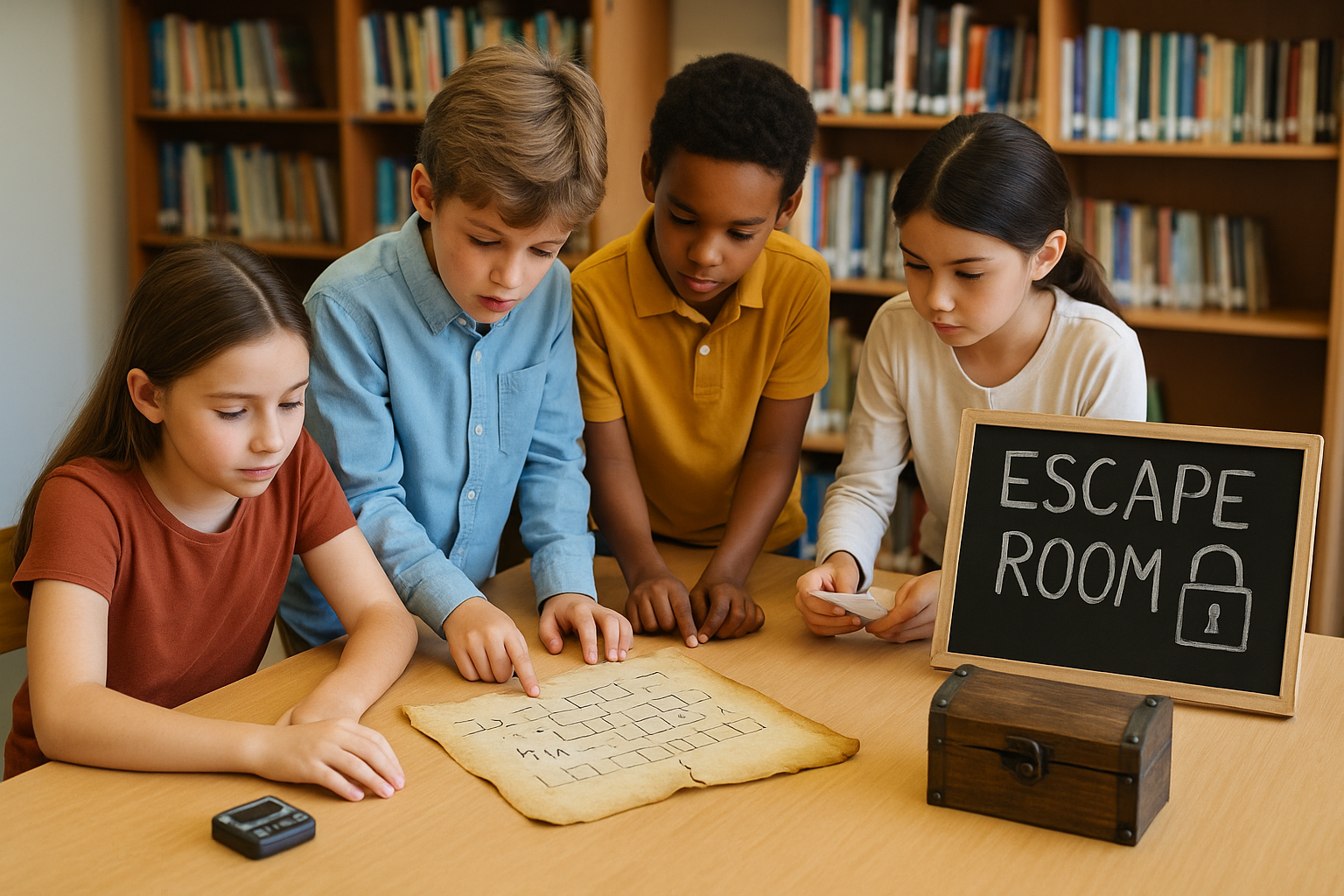 Escape Room educativo para repasar contenidos de Lengua en 3º de Primaria